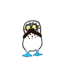 鈍い小さな青い足（個別スタンプ：26）