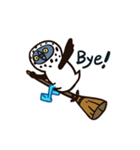 鈍い小さな青い足（個別スタンプ：38）
