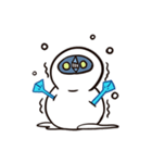 鈍い小さな青い足（個別スタンプ：39）