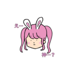 うさ耳女によるオタ活スタンプ❣（個別スタンプ：7）