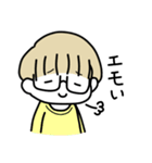オタクな金髪めがね（個別スタンプ：11）