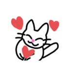 手書きねこ。（個別スタンプ：8）
