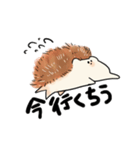 ハリネズミのちうご（個別スタンプ：14）