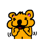 小学生の時に作ったくま（個別スタンプ：23）