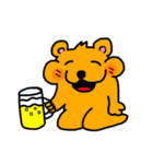 小学生の時に作ったくま（個別スタンプ：37）