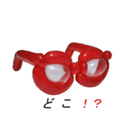 バルーンアート写真（個別スタンプ：6）