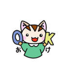 なぜなぜネコさん4（個別スタンプ：4）