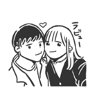 君と飲むハイボールが1番おいしいのさ（個別スタンプ：15）