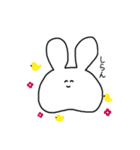ふくれうさぎさん（個別スタンプ：36）