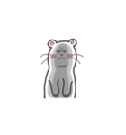不機嫌なオコジョ（個別スタンプ：23）
