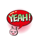漫画 ふきだし（個別スタンプ：3）