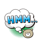 漫画 ふきだし（個別スタンプ：5）