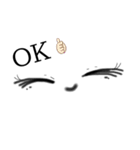 ギョロ目ちゃん 可愛い（個別スタンプ：4）
