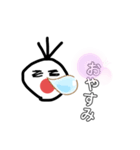 髪の毛三本！！！（個別スタンプ：7）