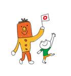 みなさん、こんにちは！（個別スタンプ：1）