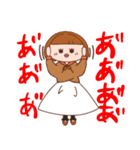 少しシュールなパーカー大好きGirl。（個別スタンプ：29）