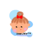 キャラひま（個別スタンプ：8）