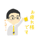 メガネ先生（個別スタンプ：12）
