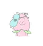 コブダイとモモ（個別スタンプ：1）