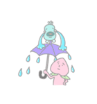 コブダイとモモ（個別スタンプ：3）