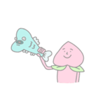 コブダイとモモ（個別スタンプ：4）