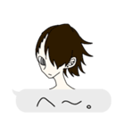 ふきだし注意！（個別スタンプ：8）