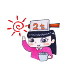 それゆけ2tちゃん！【2tが乗った女の子】（個別スタンプ：9）