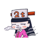 それゆけ2tちゃん！【2tが乗った女の子】（個別スタンプ：13）