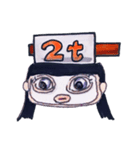 それゆけ2tちゃん！【2tが乗った女の子】（個別スタンプ：39）