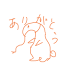 実用的な動物達Braw by廉画伯（個別スタンプ：3）