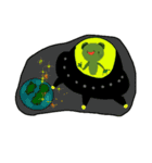 面白いとユーモラスなカエル（個別スタンプ：28）