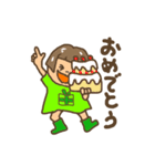 おかっぱだよん（個別スタンプ：15）