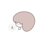 [毎日使える]シンプルなゆるっとふわふわ（個別スタンプ：36）