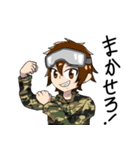 二等兵チャンネルスタンプ2（個別スタンプ：1）