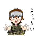 二等兵チャンネルスタンプ2（個別スタンプ：3）