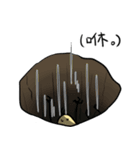 回虫さん，同担ありました（個別スタンプ：17）