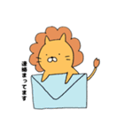 ライオンになりたかったネコ（個別スタンプ：5）