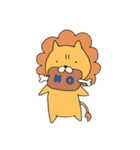 ライオンになりたかったネコ（個別スタンプ：7）