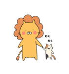 ライオンになりたかったネコ（個別スタンプ：15）