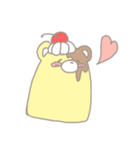 くまぷりん（個別スタンプ：3）