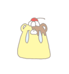 くまぷりん（個別スタンプ：4）