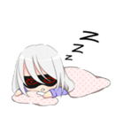 お嬢さまとメイドたち（個別スタンプ：1）