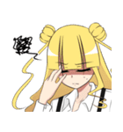お嬢さまとメイドたち（個別スタンプ：4）