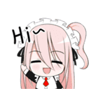 お嬢さまとメイドたち（個別スタンプ：6）
