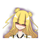 お嬢さまとメイドたち（個別スタンプ：7）