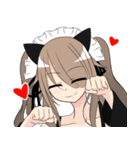 お嬢さまとメイドたち（個別スタンプ：8）