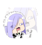 お嬢さまとメイドたち（個別スタンプ：9）