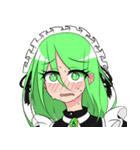 お嬢さまとメイドたち（個別スタンプ：11）