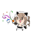 お嬢さまとメイドたち（個別スタンプ：13）