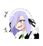 お嬢さまとメイドたち（個別スタンプ：14）